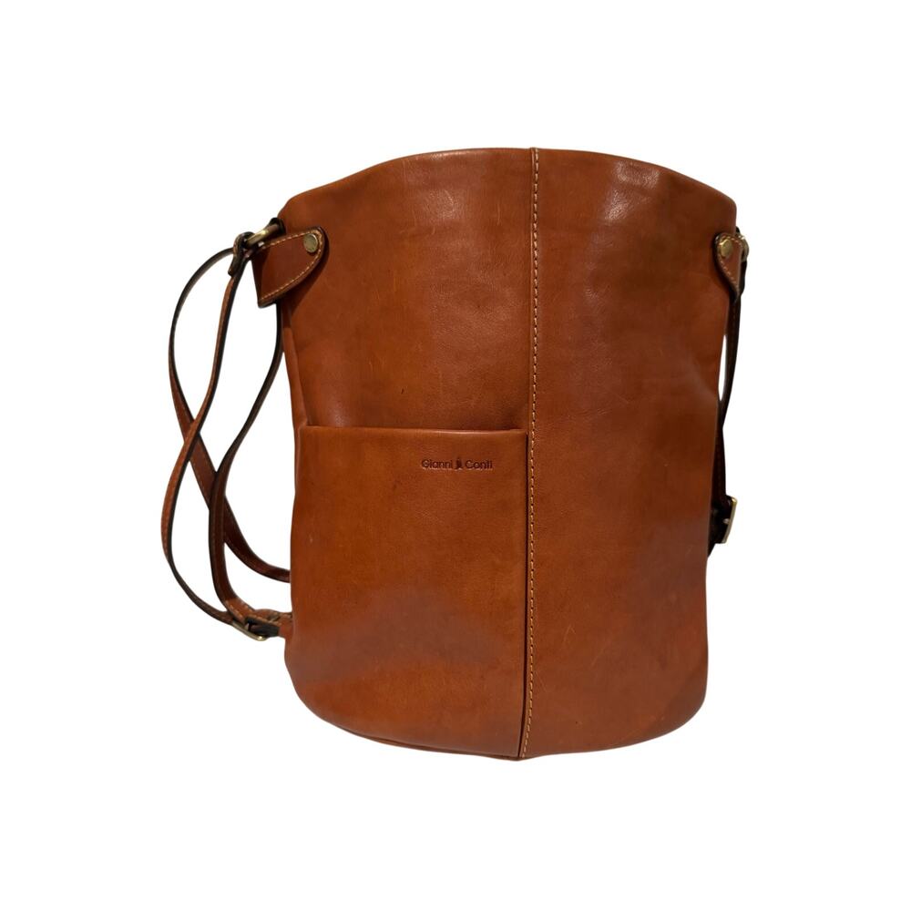 Gianni Conti Leather Shoulder Bag